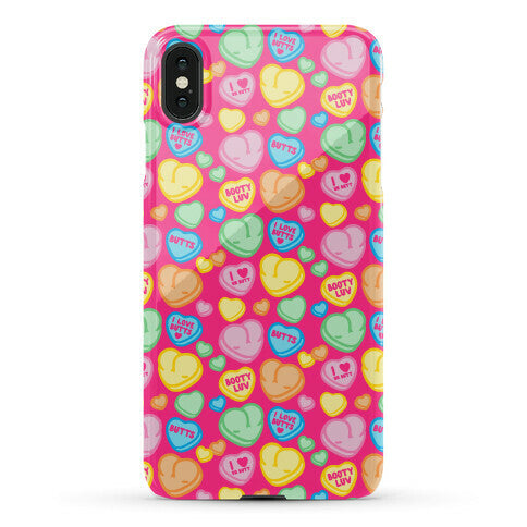 Candy Heart Butts Phone Case