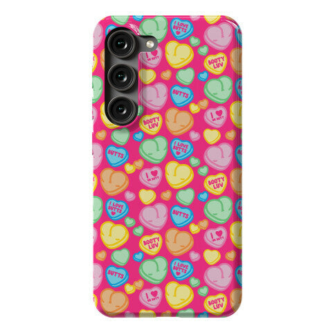 Candy Heart Butts Phone Case