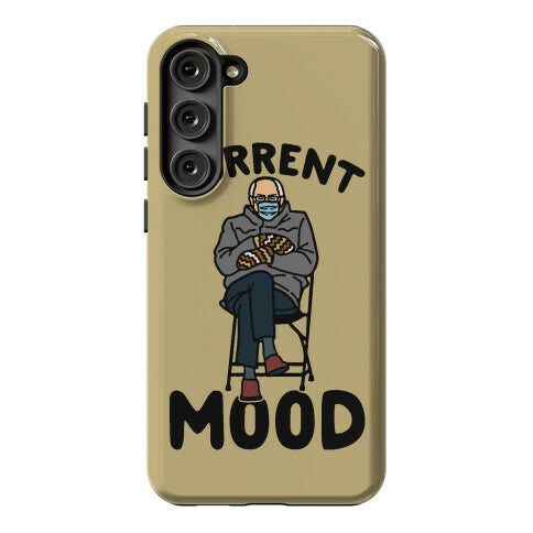 Current Mood Sassy Bernie Sanders Phone Case