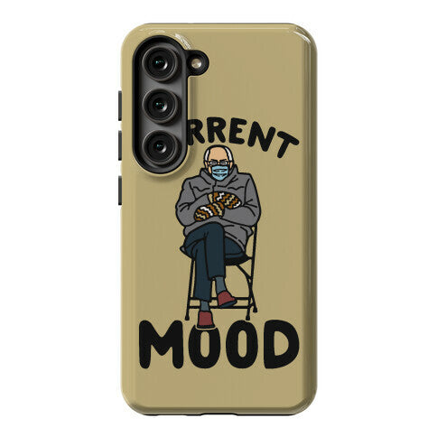 Current Mood Sassy Bernie Sanders Phone Case