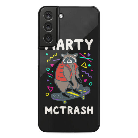 Marty McTrash Raccoon Parody Phone Case