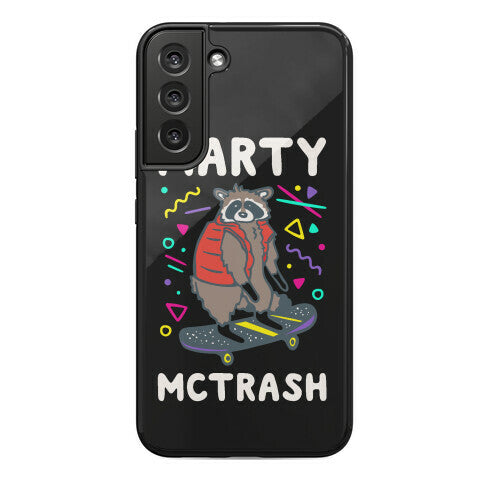 Marty McTrash Raccoon Parody Phone Case