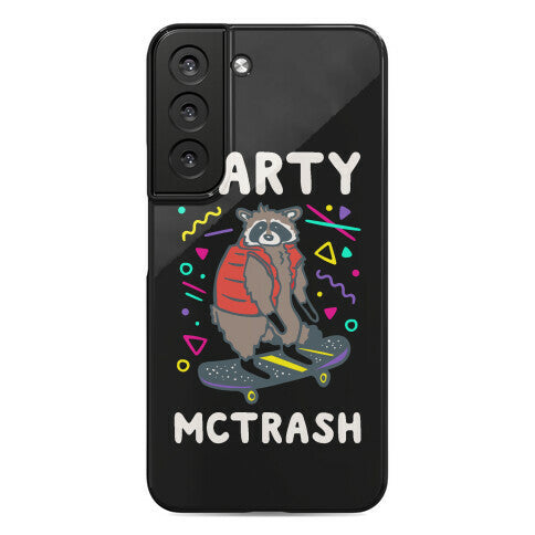 Marty McTrash Raccoon Parody Phone Case