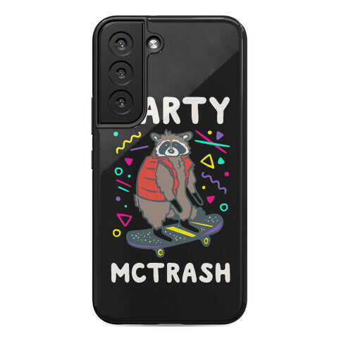 Marty McTrash Raccoon Parody Phone Case