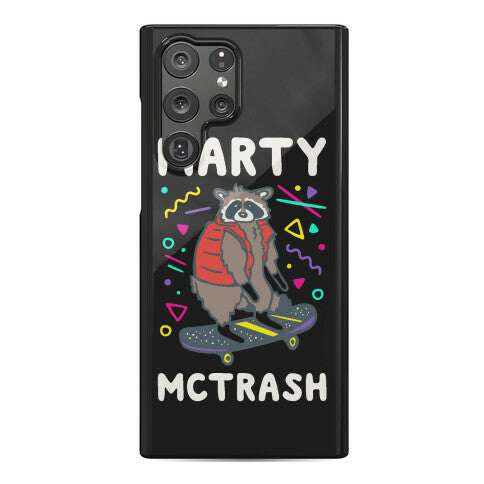 Marty McTrash Raccoon Parody Phone Case