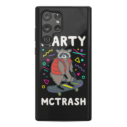 Marty McTrash Raccoon Parody Phone Case