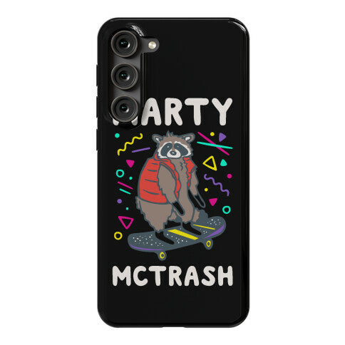 Marty McTrash Raccoon Parody Phone Case