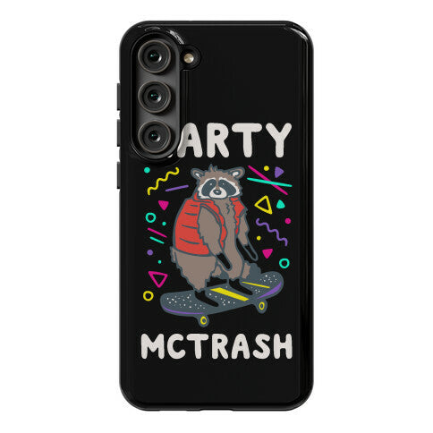 Marty McTrash Raccoon Parody Phone Case
