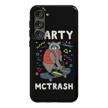 Marty McTrash Raccoon Parody Phone Case