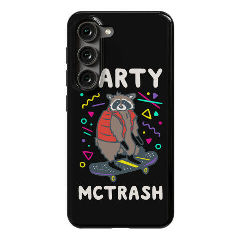 Marty McTrash Raccoon Parody Phone Case
