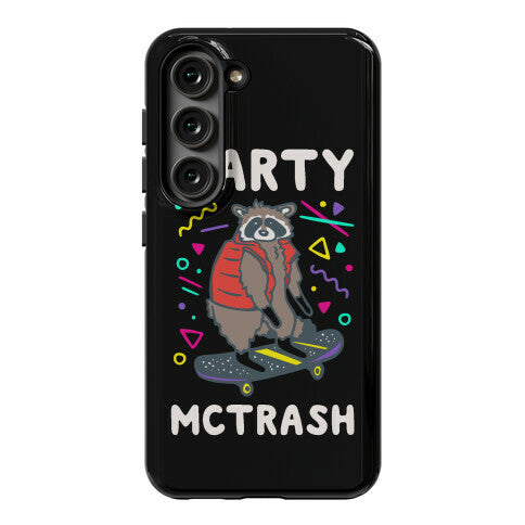 Marty McTrash Raccoon Parody Phone Case