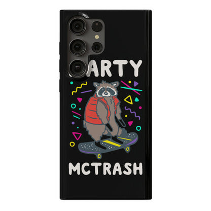 Marty McTrash Raccoon Parody Phone Case