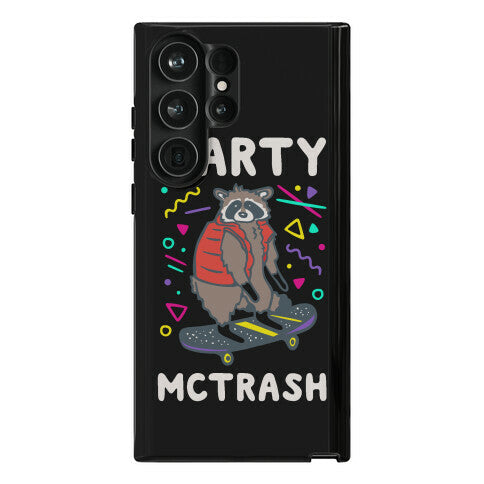 Marty McTrash Raccoon Parody Phone Case