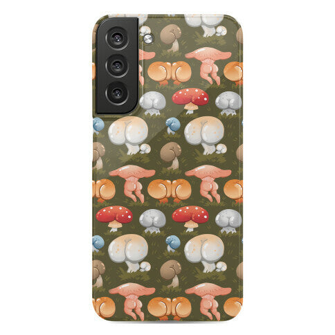 Butt Mushroom Pattern Phone Case