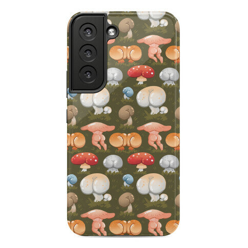 Butt Mushroom Pattern Phone Case