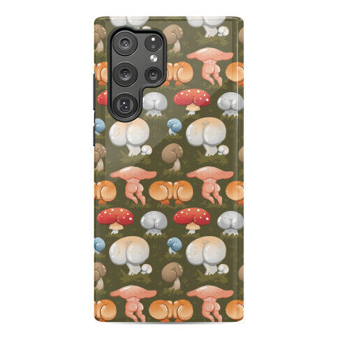 Butt Mushroom Pattern Phone Case
