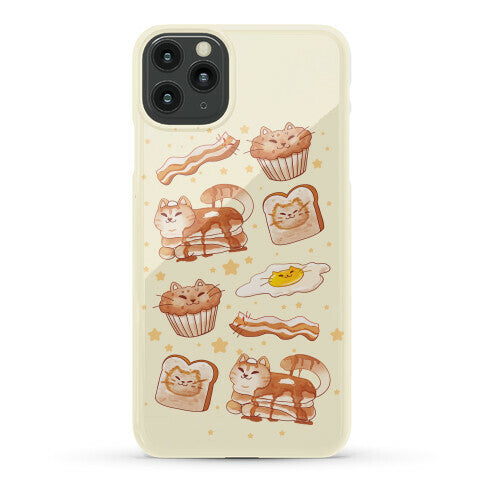 Breakfast Cats Phone Case