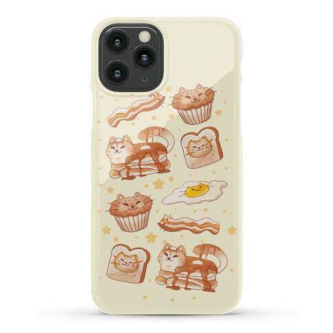 Breakfast Cats Phone Case