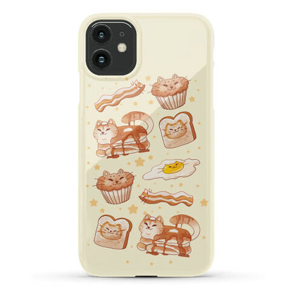 Breakfast Cats Phone Case