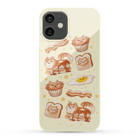 Breakfast Cats Phone Case