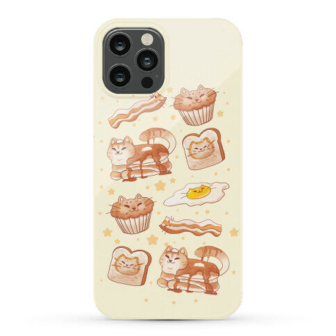 Breakfast Cats Phone Case