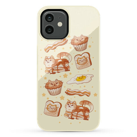 Breakfast Cats Phone Case