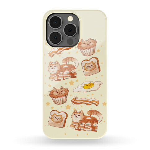 Breakfast Cats Phone Case