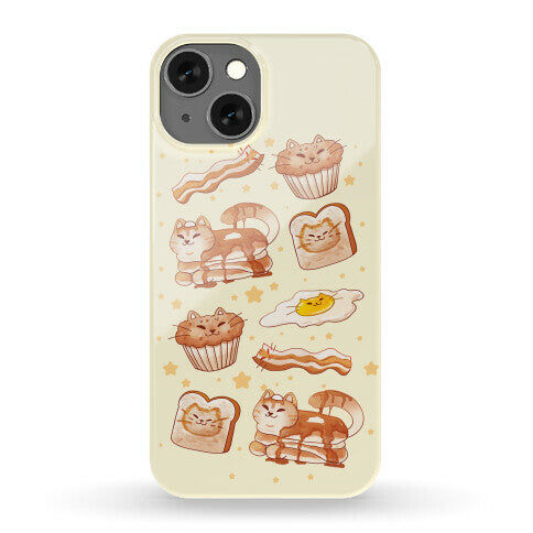 Breakfast Cats Phone Case