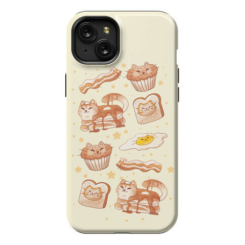 Breakfast Cats Phone Case