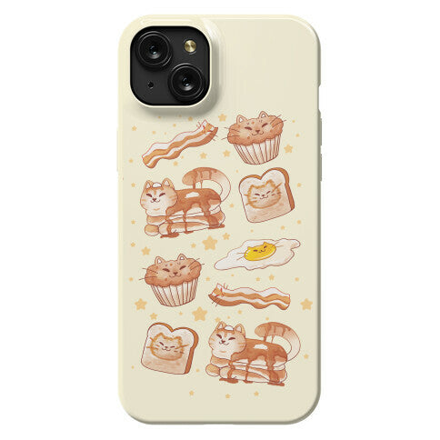 Breakfast Cats Phone Case
