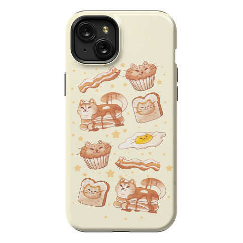 Breakfast Cats Phone Case