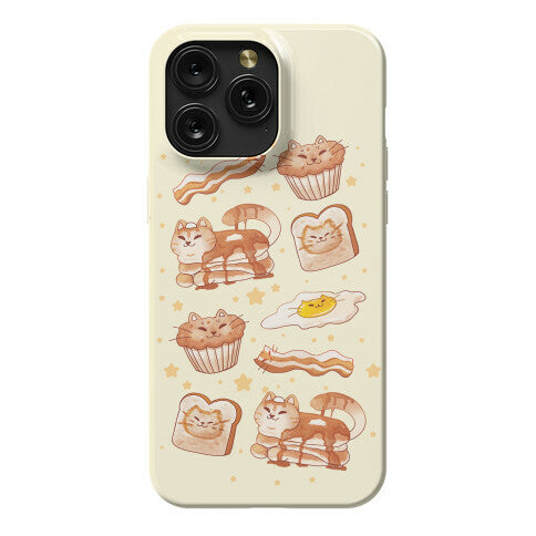 Breakfast Cats Phone Case