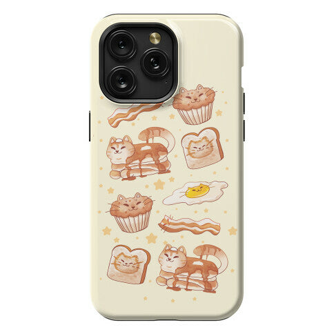Breakfast Cats Phone Case