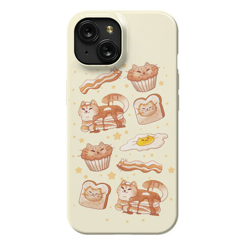 Breakfast Cats Phone Case