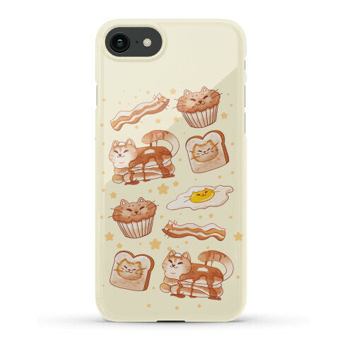 Breakfast Cats Phone Case