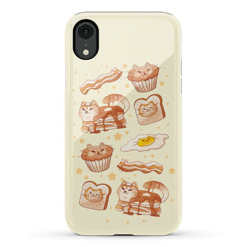 Breakfast Cats Phone Case