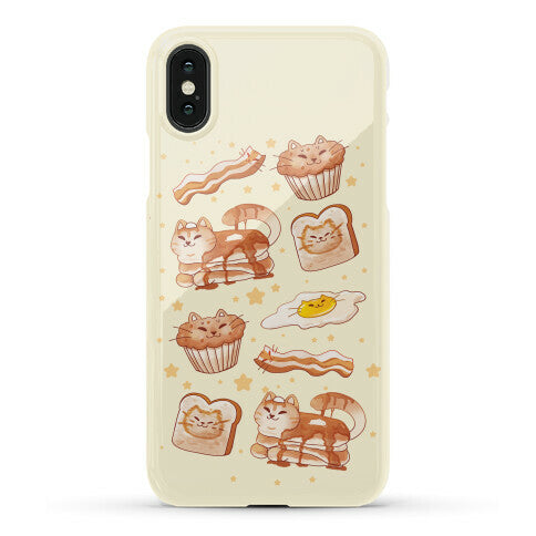 Breakfast Cats Phone Case