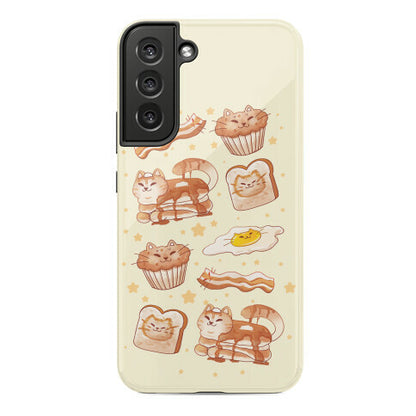 Breakfast Cats Phone Case