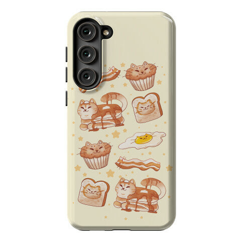 Breakfast Cats Phone Case