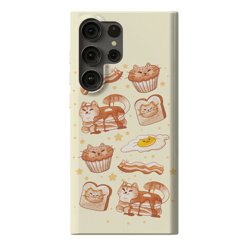 Breakfast Cats Phone Case