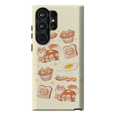 Breakfast Cats Phone Case