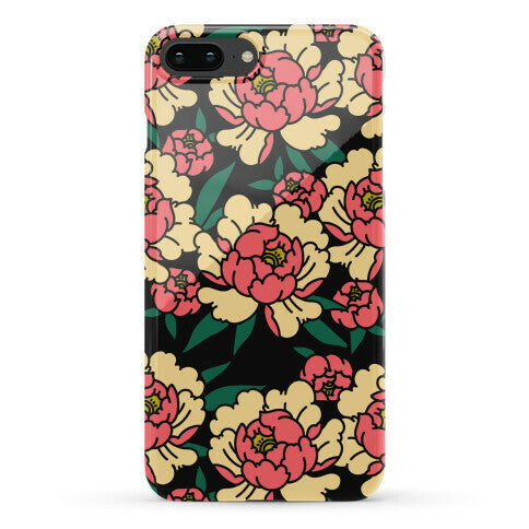 Traditional Tattoo Peony Red Phone Case