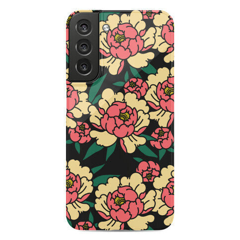 Traditional Tattoo Peony Red Phone Case