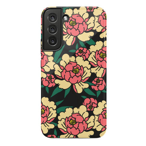 Traditional Tattoo Peony Red Phone Case