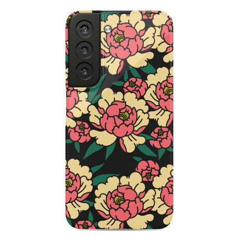 Traditional Tattoo Peony Red Phone Case