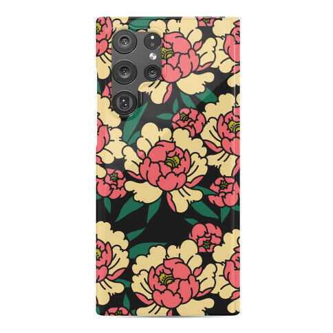 Traditional Tattoo Peony Red Phone Case