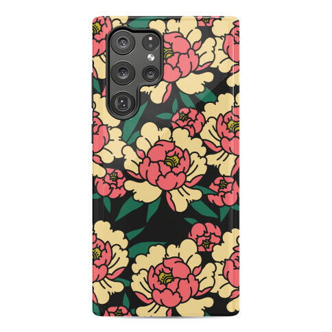Traditional Tattoo Peony Red Phone Case