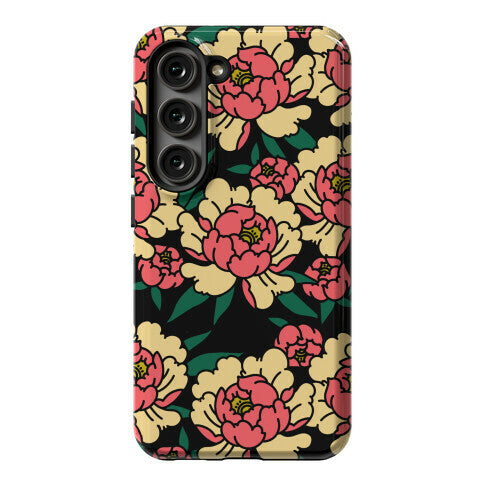 Traditional Tattoo Peony Red Phone Case
