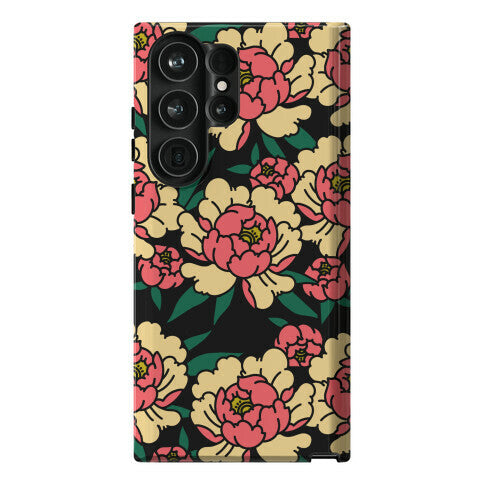 Traditional Tattoo Peony Red Phone Case