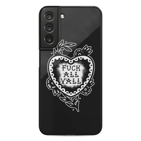 Fuck All Y'all Old School Tattoo Phone Case